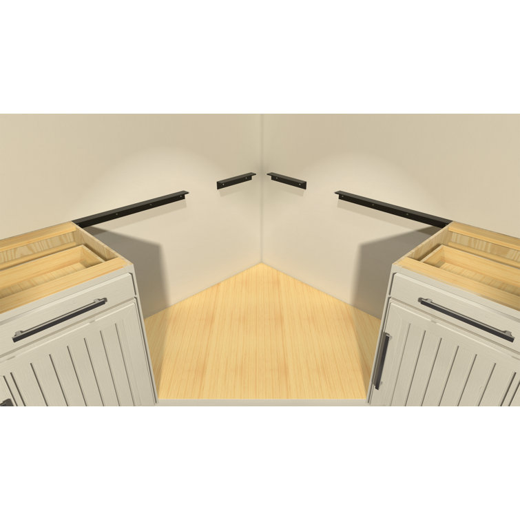 Rebrilliant Doraville Wall Cleat Countertop Support Bracket Wayfair